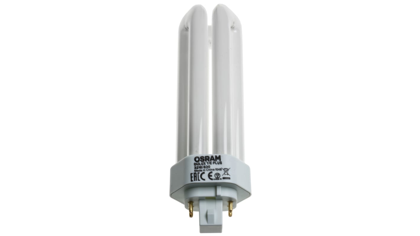 Osram DULUX 3-Rohr Energiesparlampe, 32 W L. 148 mm, Sockel GX24q 3000K Ø 49mm
