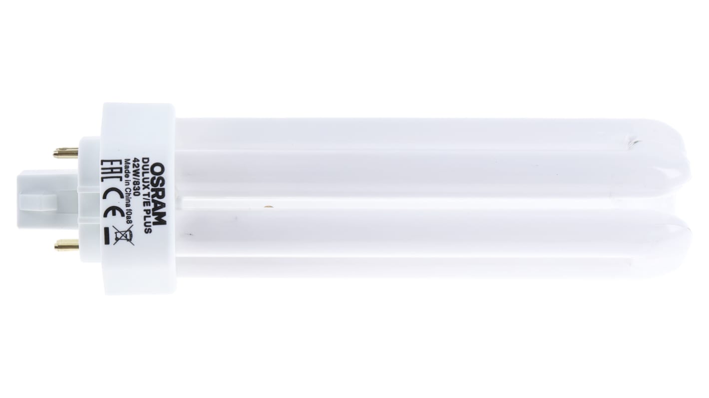 Osram DULUX 3-Rohr Energiesparlampe, 42 W L. 169 mm, Sockel GX24q 3000K Ø 49mm