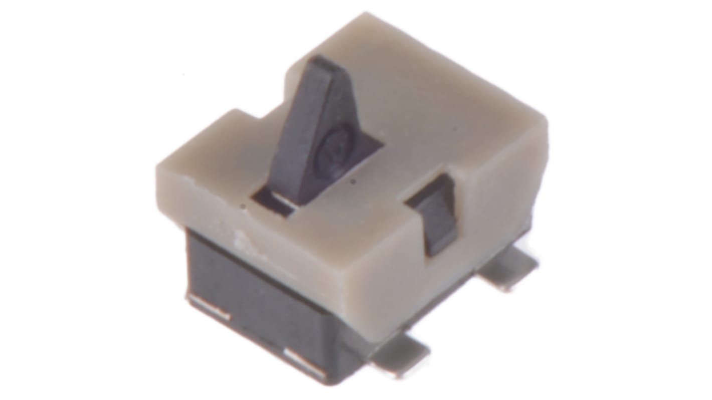 C & K Detector Switch, SPST, 1 mA @ 5 V dc, Silver Over Nickel Plated Phosphor Bronze