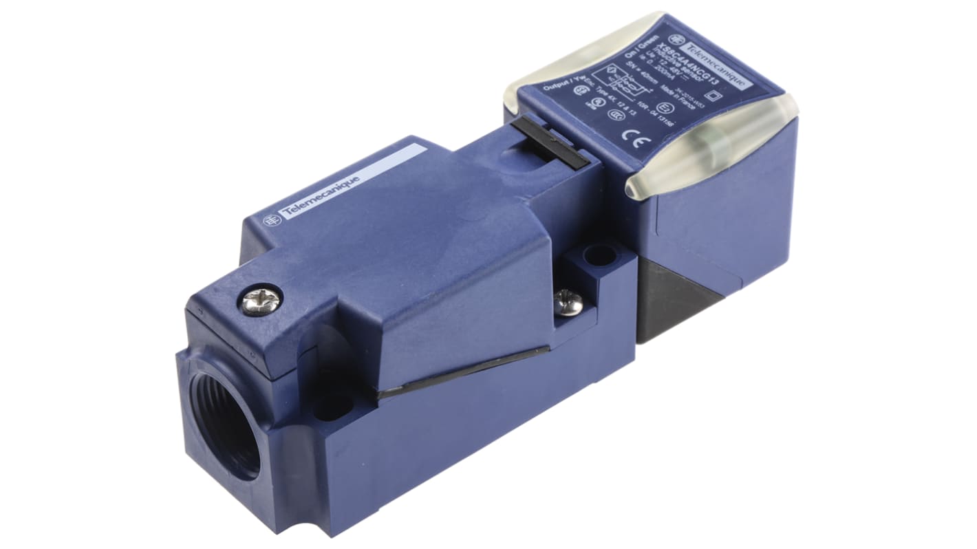 Rs-Online Sensore di prossimità a parallelepipedo Telemecanique Sensors rilevamento 40 mm 12 → 48 V cc