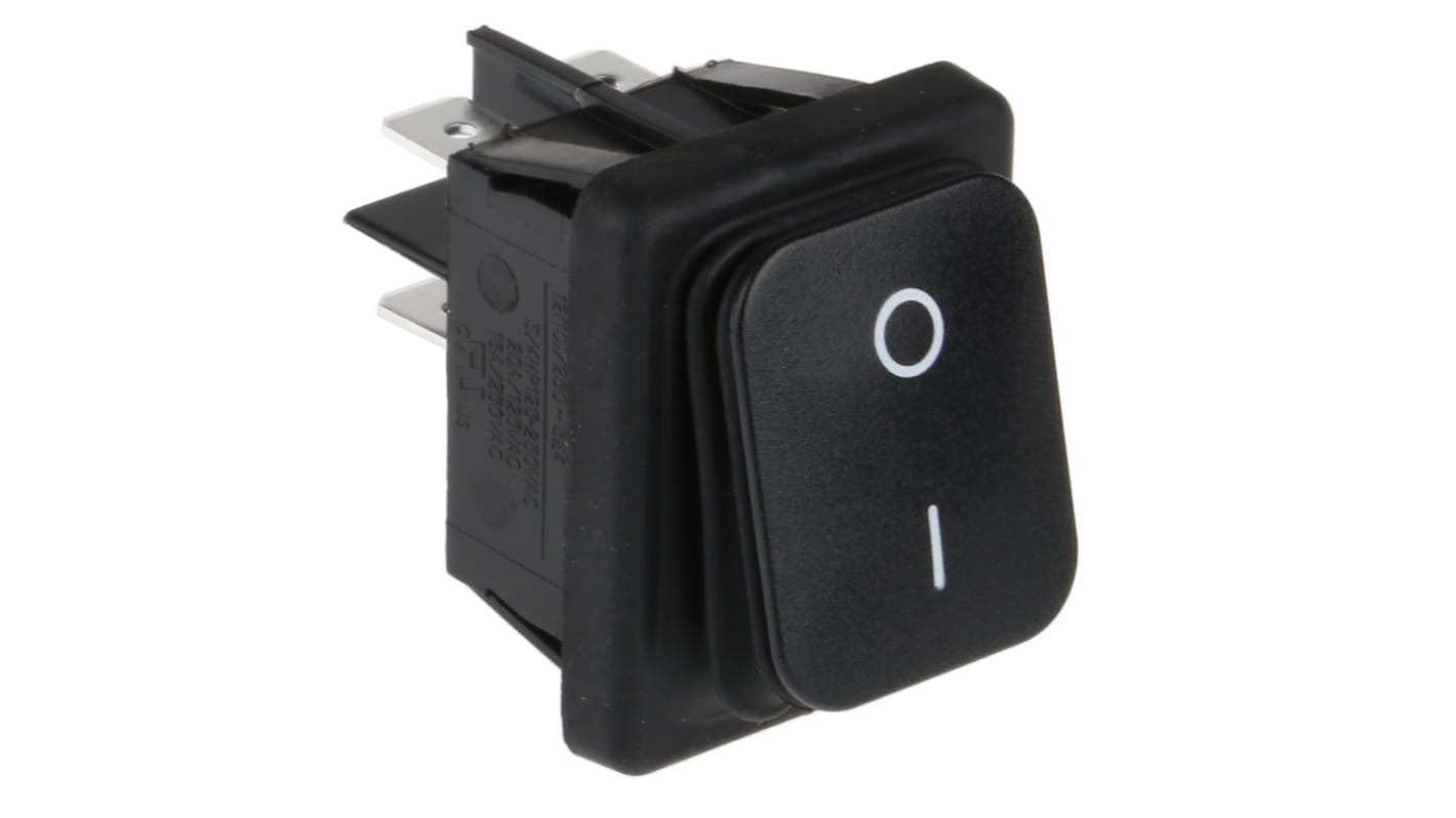 Molveno DPST, On-Off Rocker Switch Panel Mount