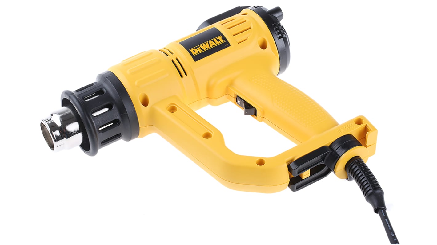 DeWALT D26414-GB 600°C max Corded Heat Gun, Type G - British 3-Pin