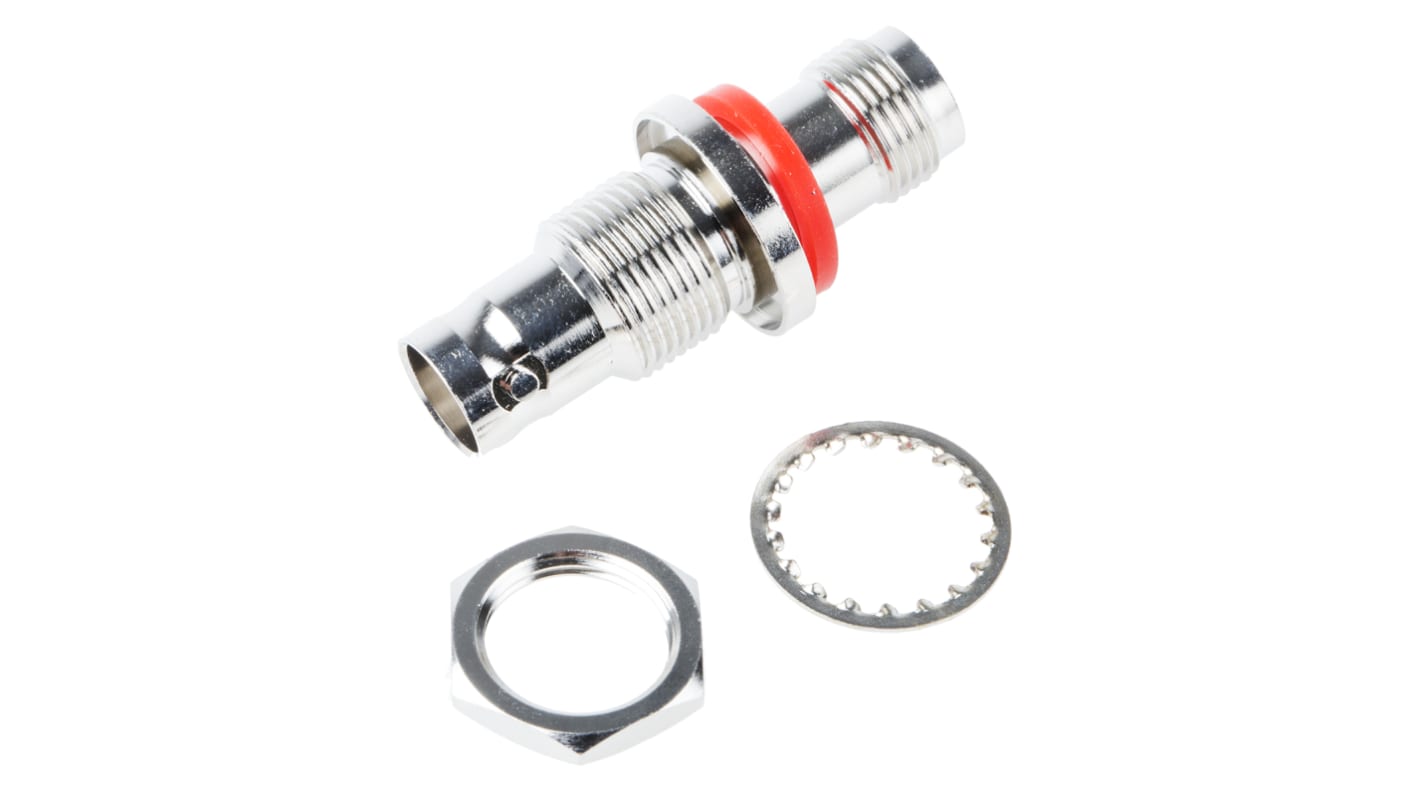 RS PRO Adapter, BNC - TNC, 50Ω, Weiblich - Weiblich, Gerade, 4GHz