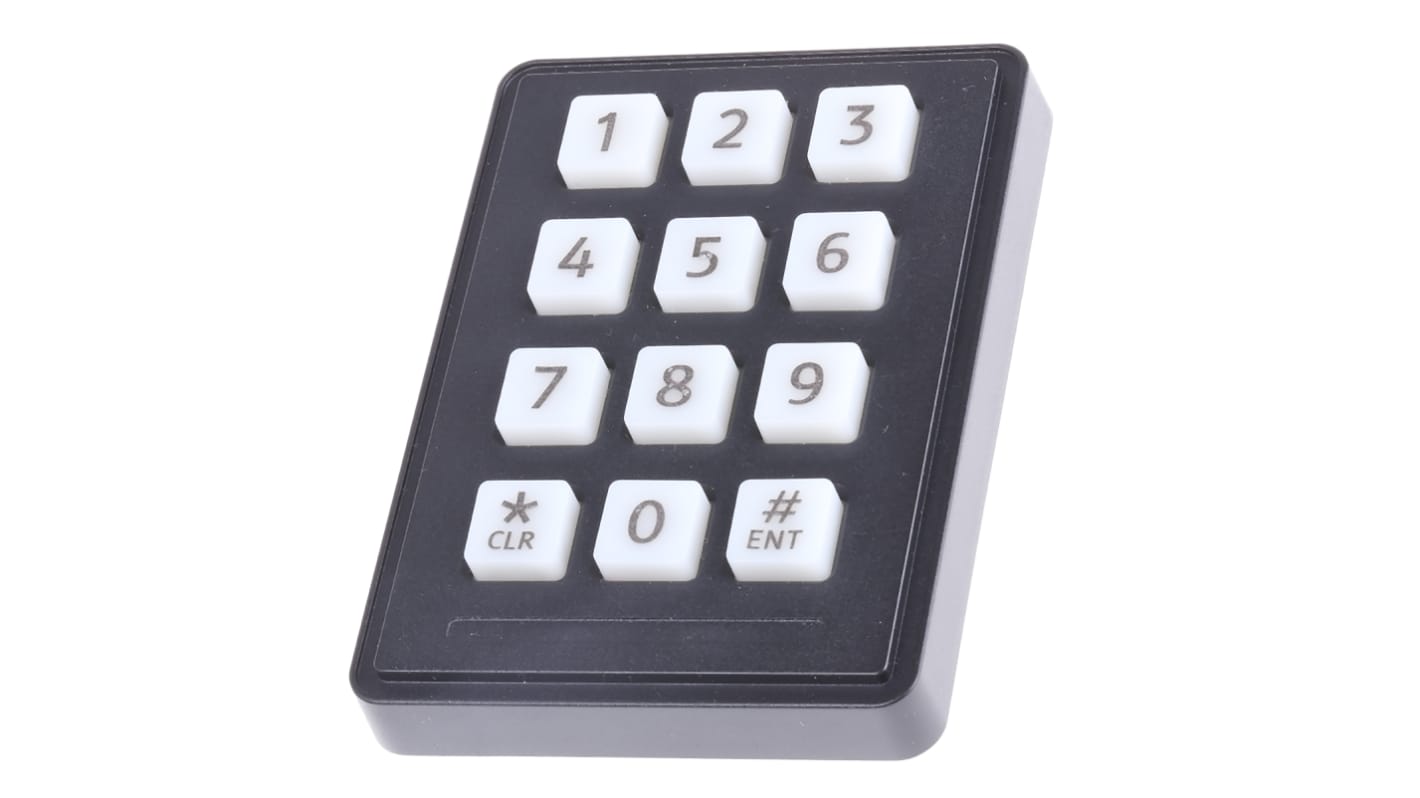 Storm Tastenfeld (3 x 4) 12-Tasten Matrix beleuchtet IP 65 Polymer Schwarz
