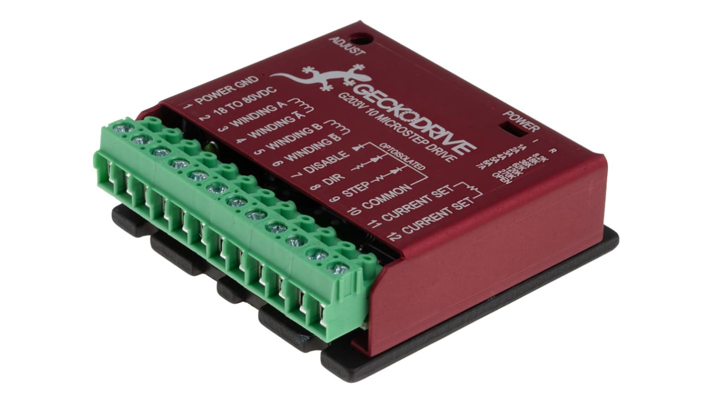 Geckodrive Stepper Motor Controller, 7 A, 80 V dc