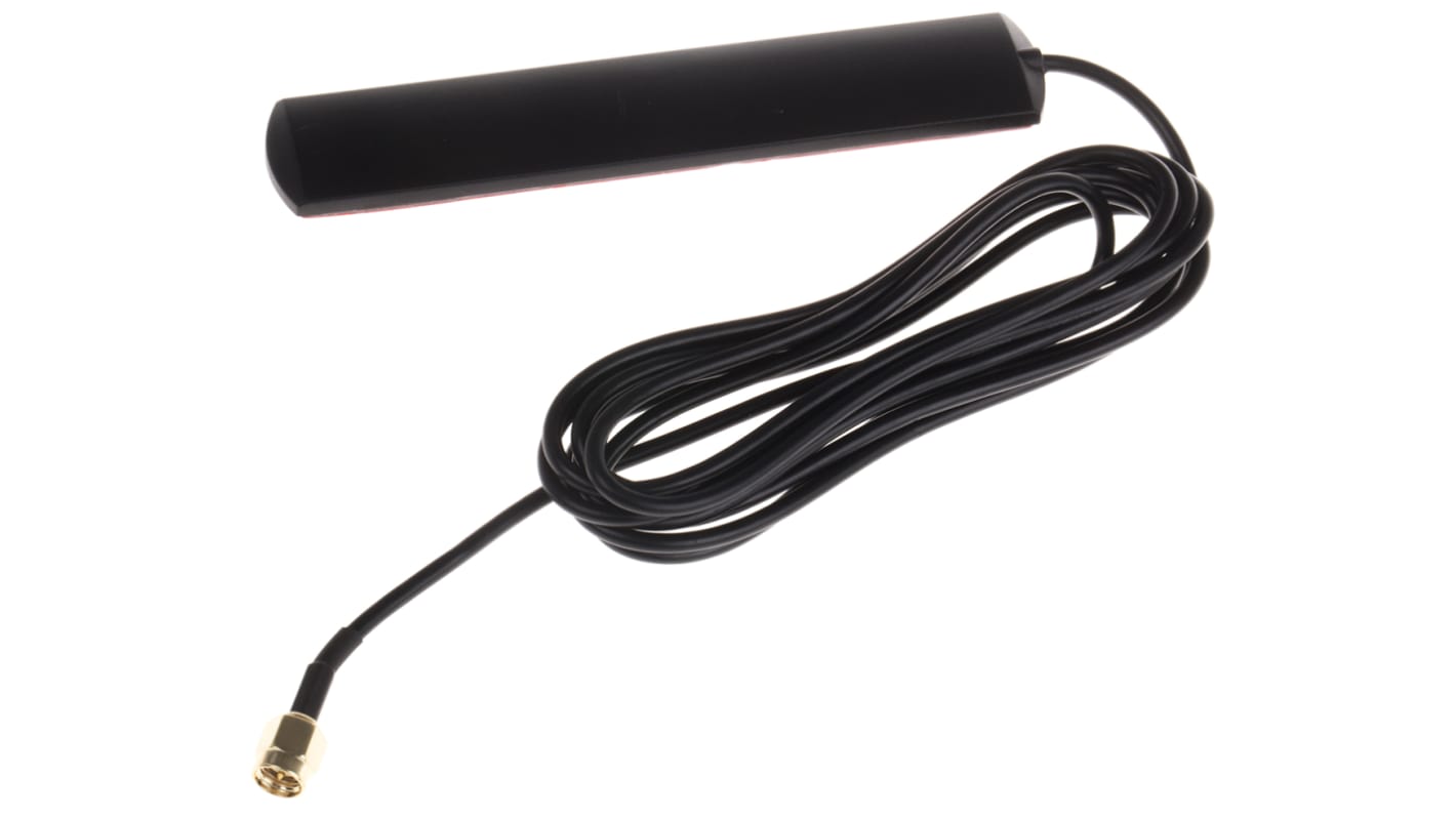 RF Solutions ANT-433IBAR3-SMA Patch Antenna with SMA Connector, ISM Band