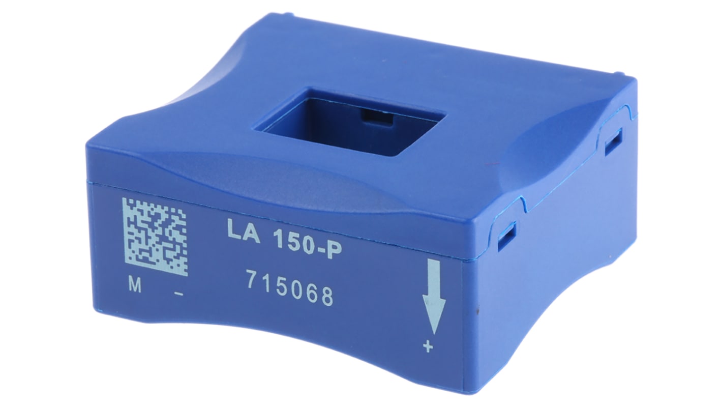 LEM 电流互感器, 闭合环路传感器, 150A输入, 75 mA输出, 电流比150:1, 12 到 15 V电源, PCB（印刷电路板）安装, 13.5 x 10mm孔, LA系列