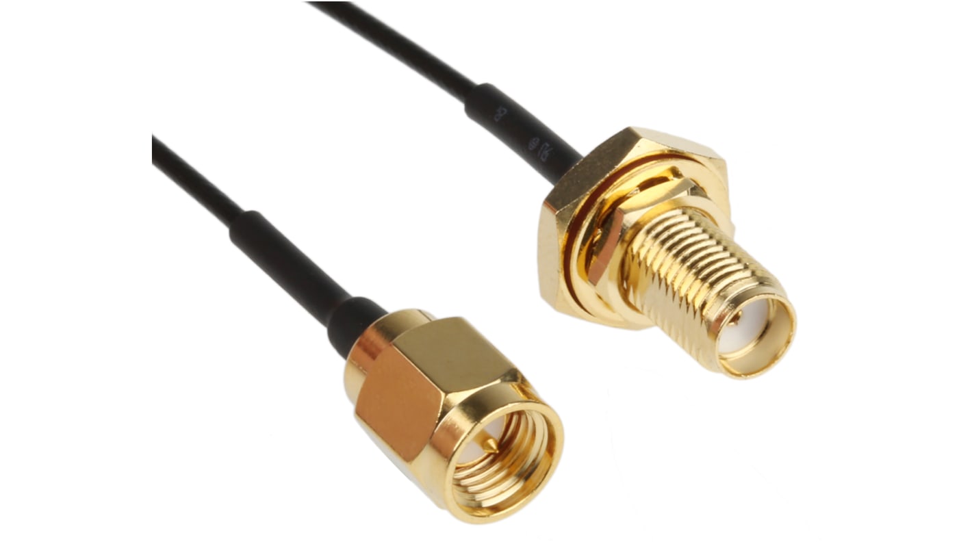RS PRO Female SMA to Male SMA, 300mm, Terminated50 Ω