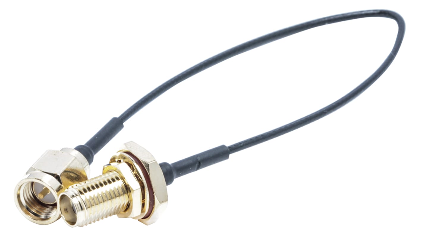 RS PRO Female SMA to Male SMA, 150mm, Terminated50 Ω