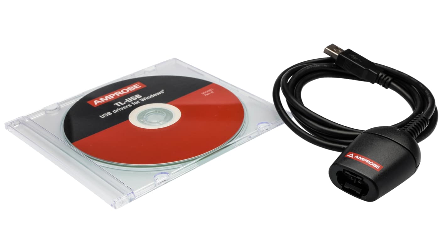 Amprobe IRDA-USB-Cable Insulation Tester Cable, For Use With Amprobe Testers