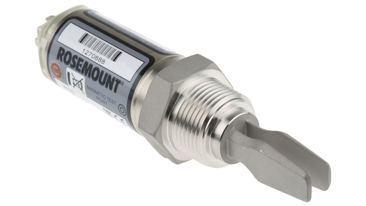 Rosemount 2110 Series Fork Level Switch Vibrating Level Switch, Direct Load Output, Side or Top Mount, Stainless Steel