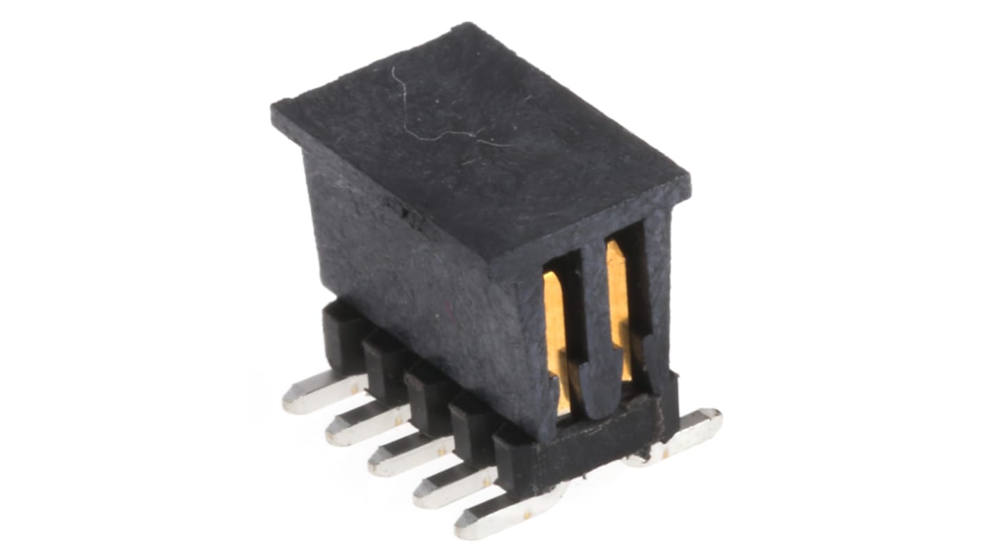 Amphenol Communications Solutions Minitek127 Series Straight Surface Mount Pin Header, 10 Contact(s), 1.27mm Pitch, 2