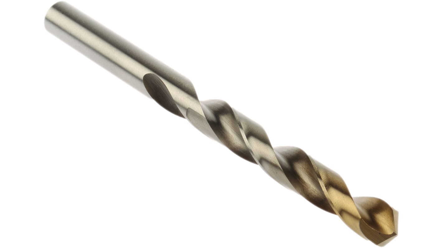 Dormer A002 Series HSS-TiN Twist Drill Bit for Steel, 11.5mm Diameter, 142 mm Overall