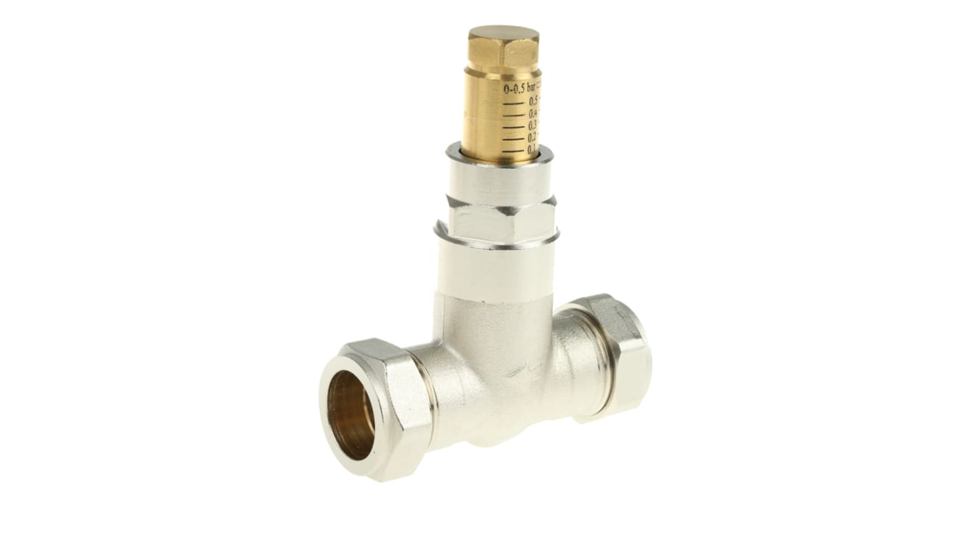 Reliance 10bar Diffential Bypass Valve With Female 22 mm Metric Connection and a 22mm Exhaust Port