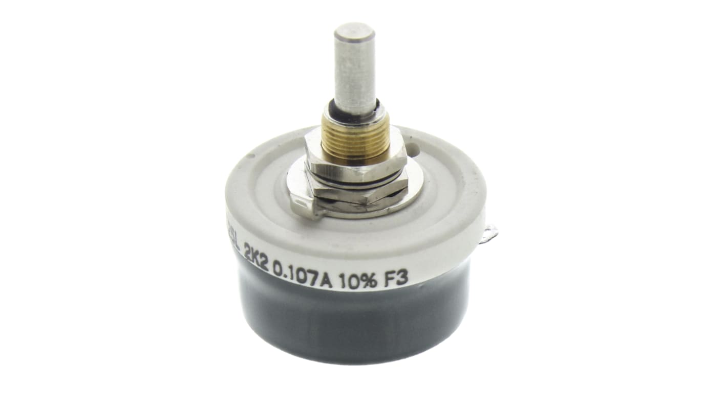 Reostat z przewodem nawojowym 2.2kΩ Vishay 25W 6 mm