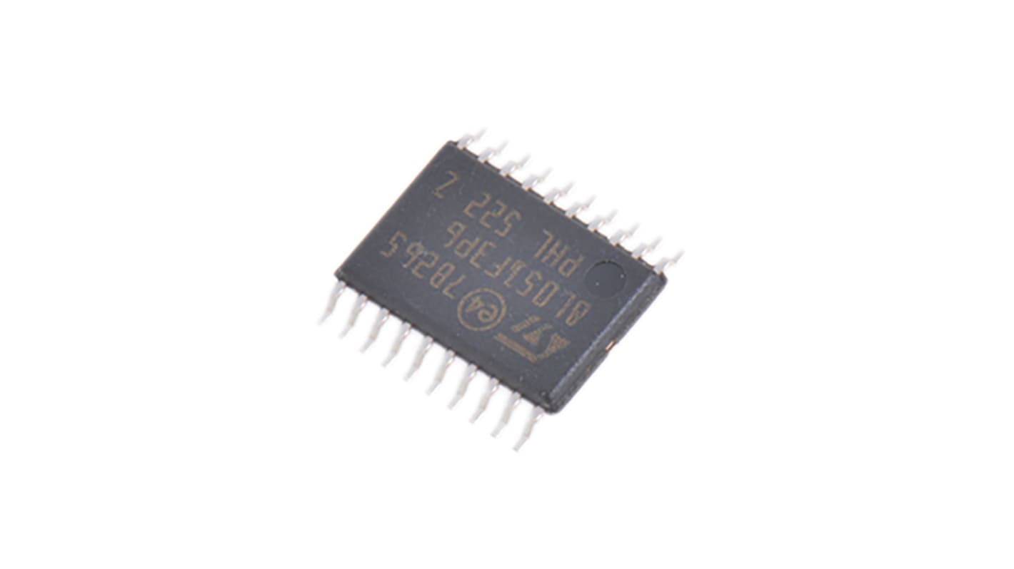 STMicroelectronics, 8bit STM8, STM8L Microcontroller, 16MHz, 8 kB Flash, 20-Pin TSSOP