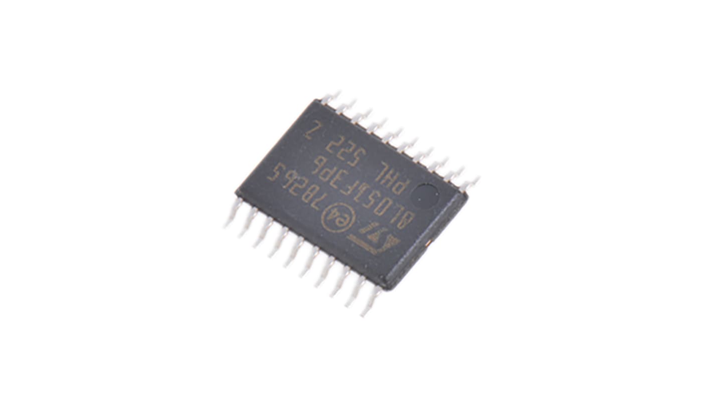 STMicroelectronics STM8L051F3P6, 8bit STM8 Microcontroller, STM8L, 16MHz, 8 kB Flash, 20-Pin TSSOP