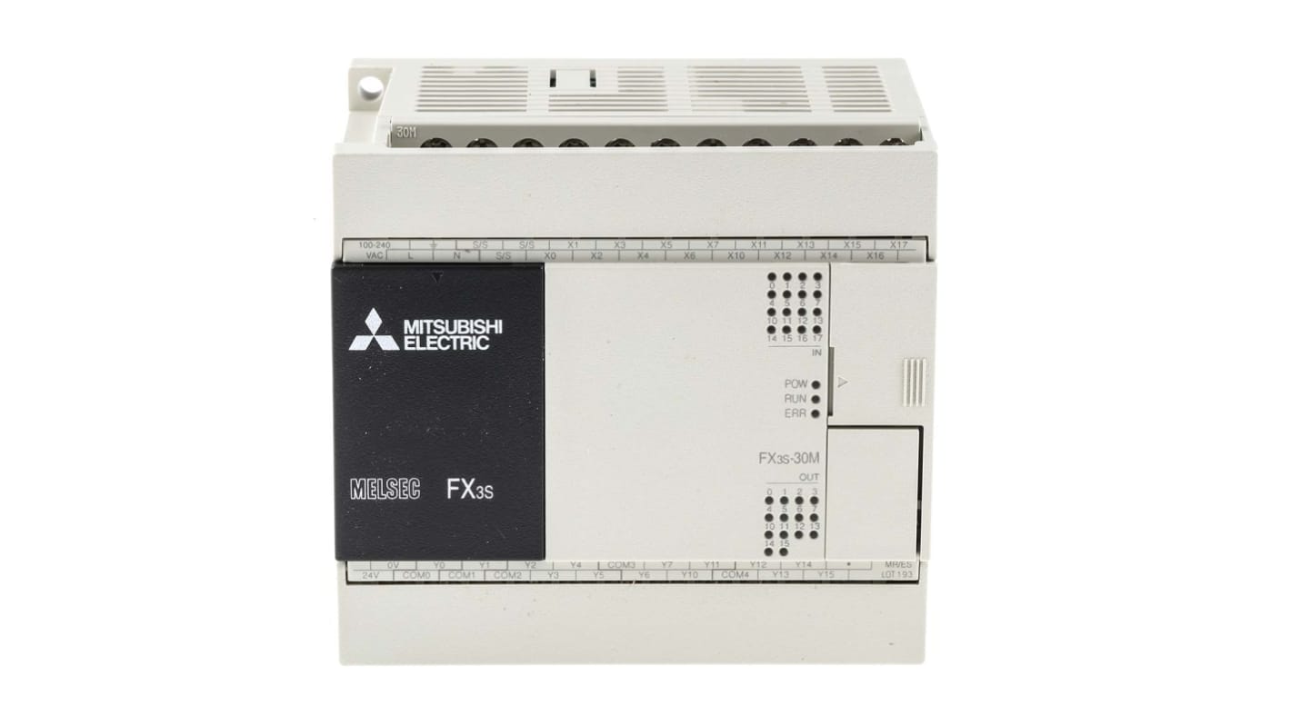 FX3S-30MR/ES | 三菱電機 FX3S PLC (CPUユニット) 16 入力 14 FX3S-30MR/ES | 三菱電機 FX3S PLC (CPUユニット) 16 入力 14