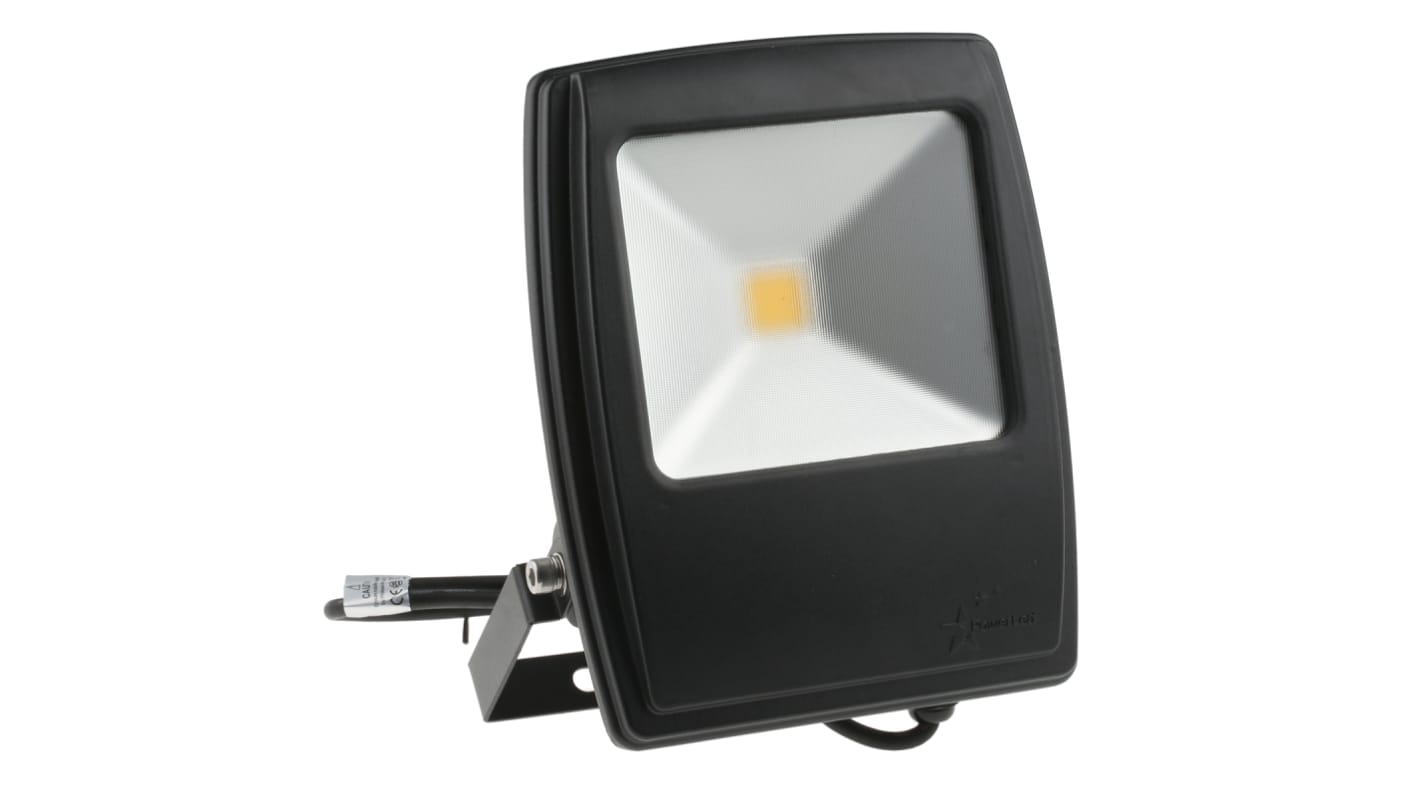 PowerLED LED-Fluter 30 W, 100 → 240 V, 294 x 240 x 80 mm, , mit Tageslichtsensor, IP65