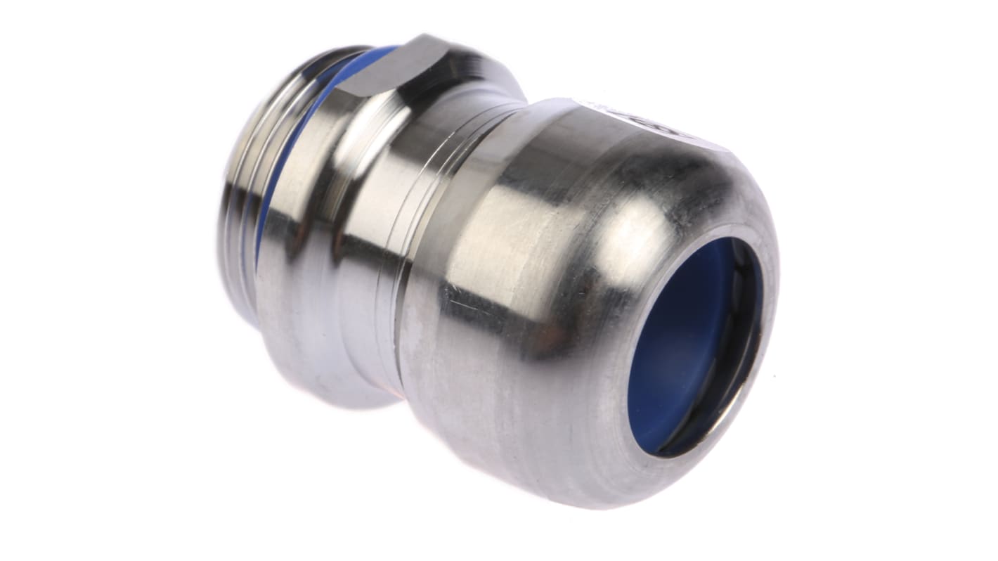 Lapp SKINTOP Series Metallic Stainless Steel Cable Gland, M25 Thread, 9mm Min, 17mm Max, IP69K