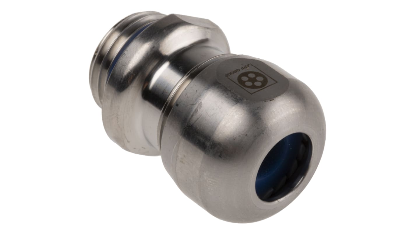 Lapp SKINTOP Series Metallic Stainless Steel Cable Gland, M16 Thread, 5mm min., 7mm max., IP69K