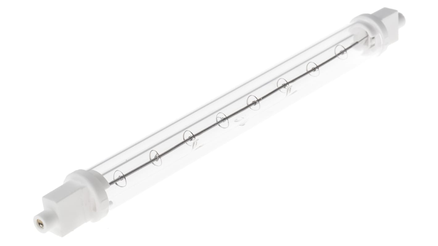 RS PRO 500 W R7S Infrared (IR) Heat Lamp 220 mm, 230 V