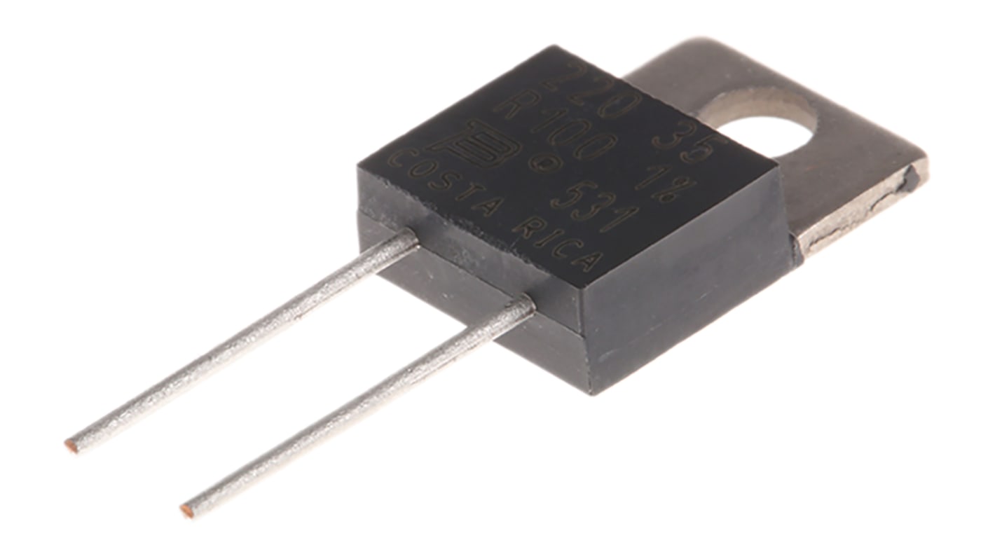 Bourns 100mΩ Metal Film Resistor 35W ±1% PWR220T-35-R100F