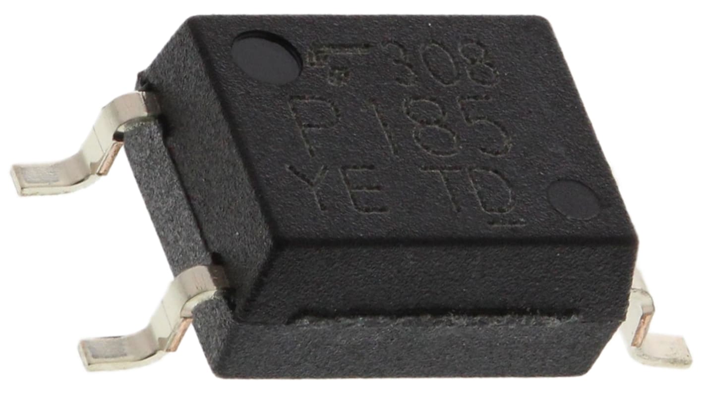 Toshiba TLP SMD Optokoppler DC-In / Transistor-Out, 4-Pin SOIC, Isolation 3,75 kV eff