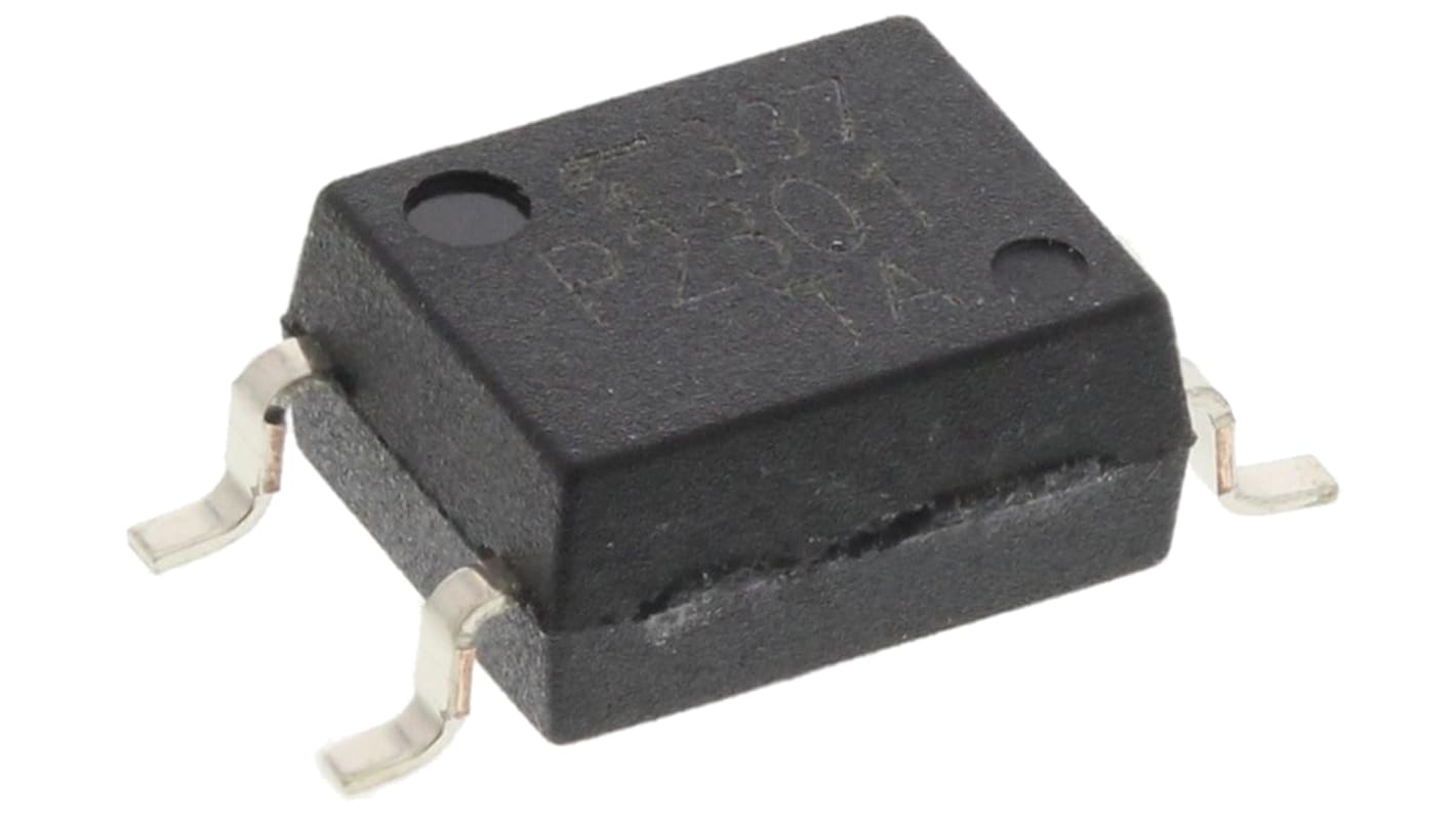 Toshiba (東芝)フォトカプラ, 表面実装 チャンネル数:1 Toshiba (東芝)フォトカプラ, 表面実装 チャンネル数:1