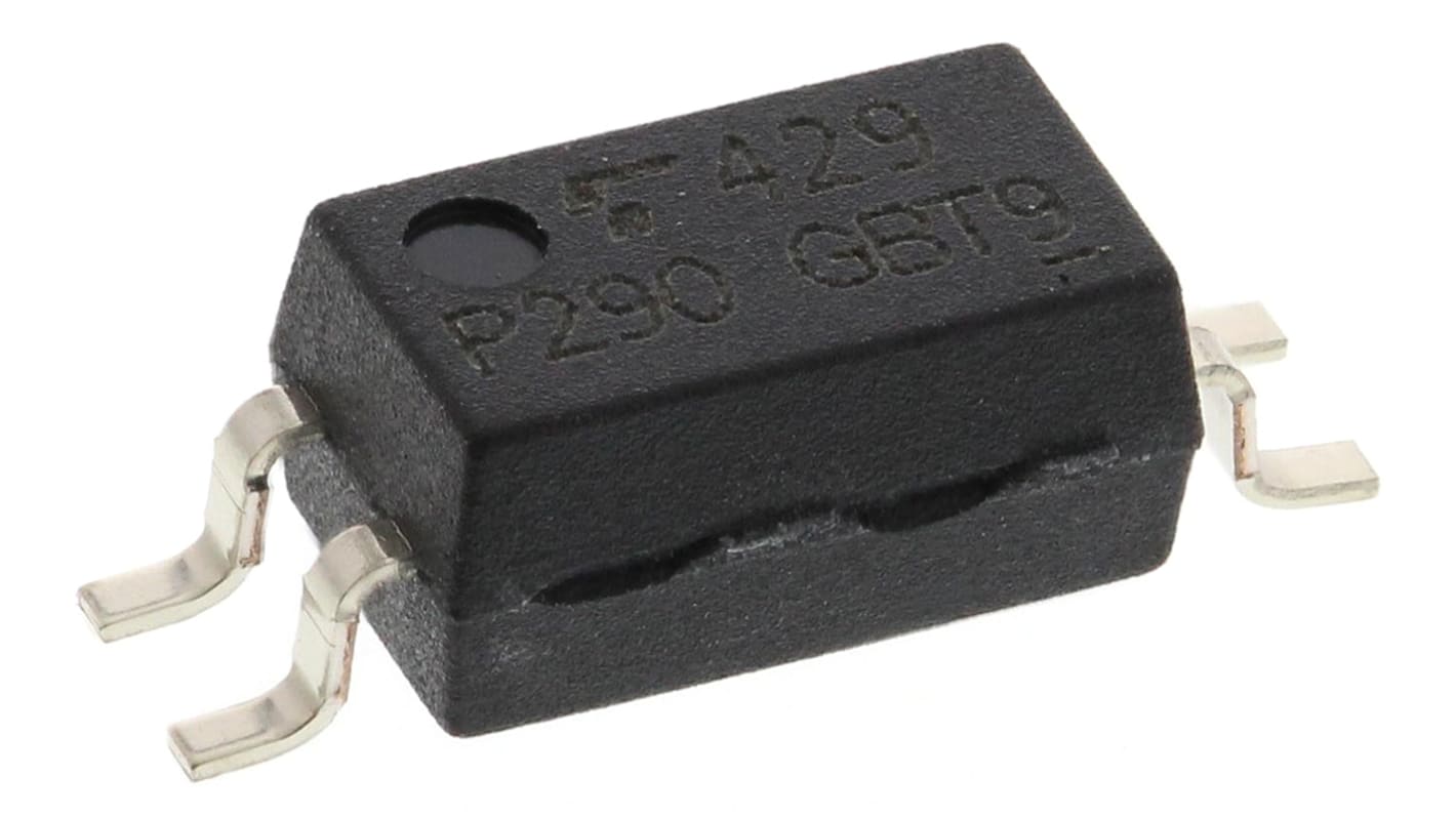 Toshiba, TLP290(GB AC Input Transistor Output Optocoupler, Surface Mount, 4-Pin SOIC