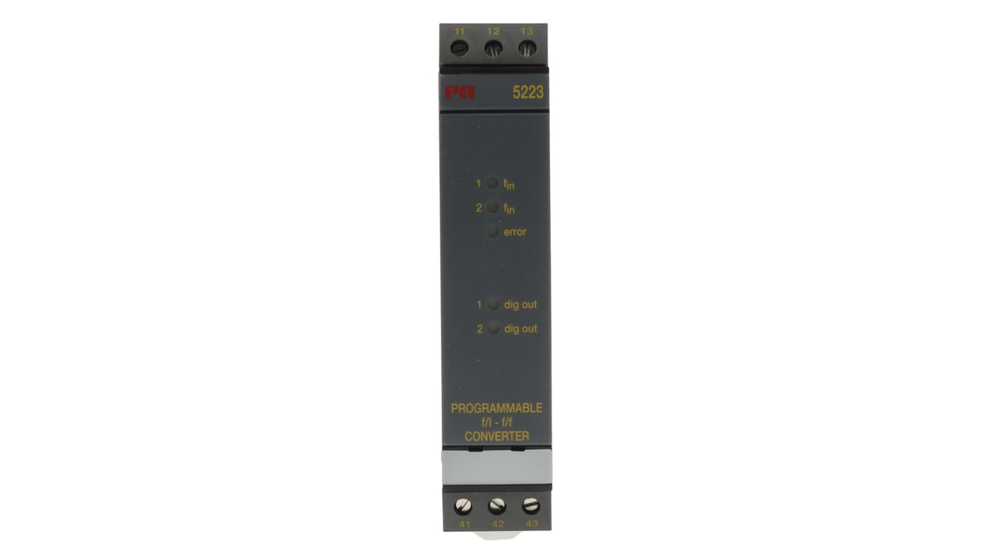 PR Electronics 5 Series Signal Conditioner, Frequency Input