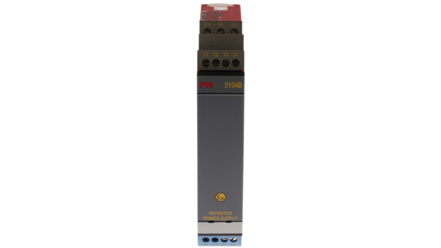 PR Electronics 1 Channel Galvanic Barrier, Repeater power supply, Current, Voltage Input, Current Output, ATEX