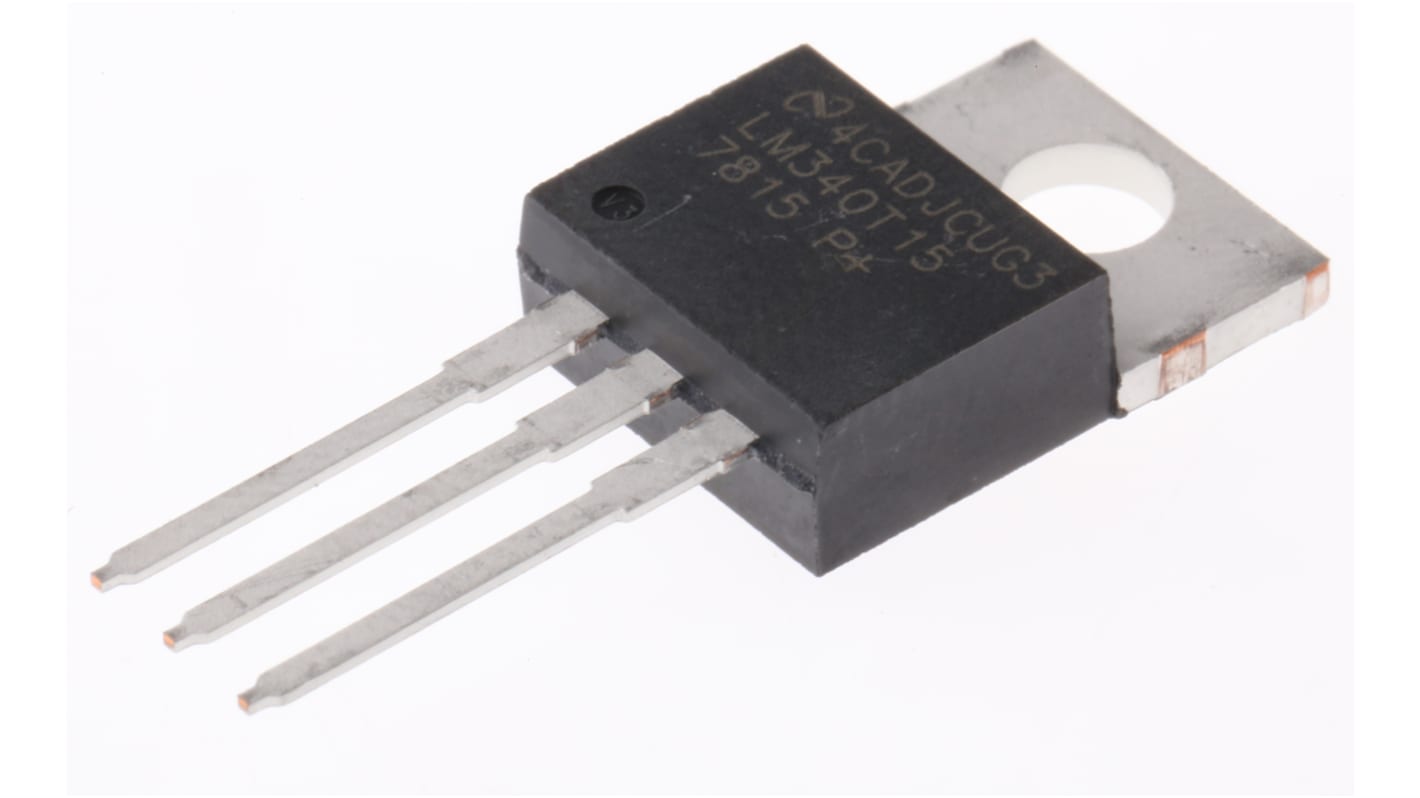 Texas Instruments 线性稳压芯片, 15 V输出, 1A最大输出, 单路输出, TO-220, 3针, 通孔安装, 0 °C→+70 °C