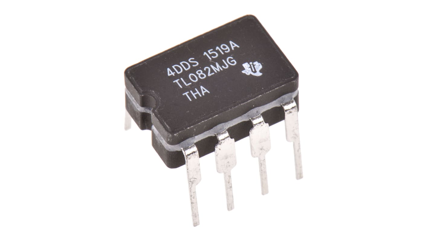 TL082MJG Texas Instruments, Op Amp, 3MHz 1 kHz, 8-Pin CDIP