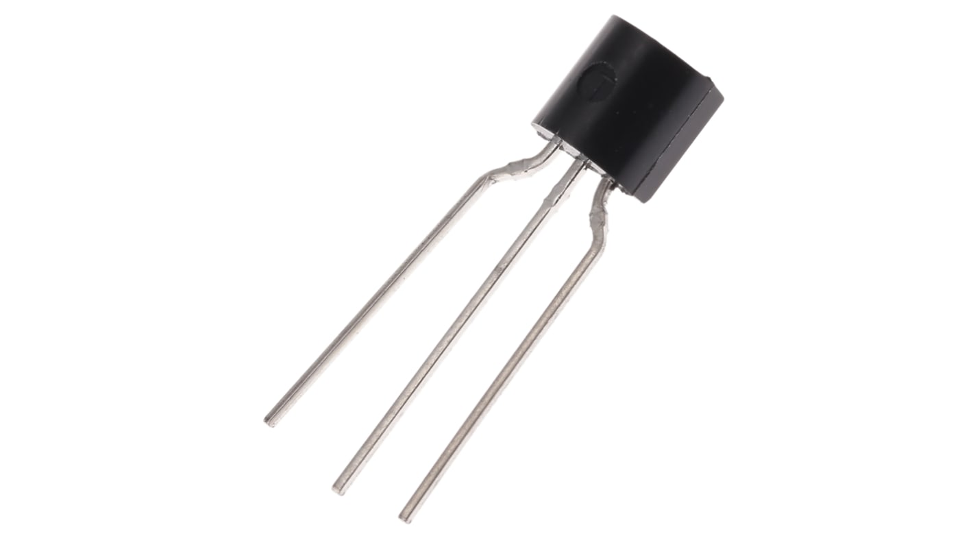 Transistor NPN Taiwan Semiconductor, 3 Pin, TO-92, 100 mA, 45 V, , Montaggio su foro