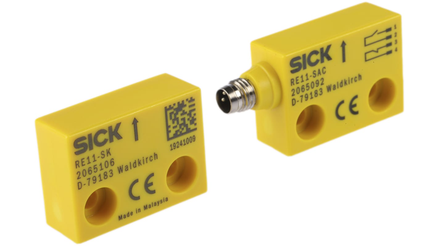 Interruttore di sicurezza senza contatto SICK RE11, 30V cc, NA, M8