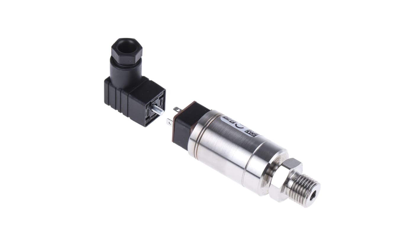 RS PRO Pressure Sensor, 0bar Min, 10bar Max, Voltage Output, Relative Reading