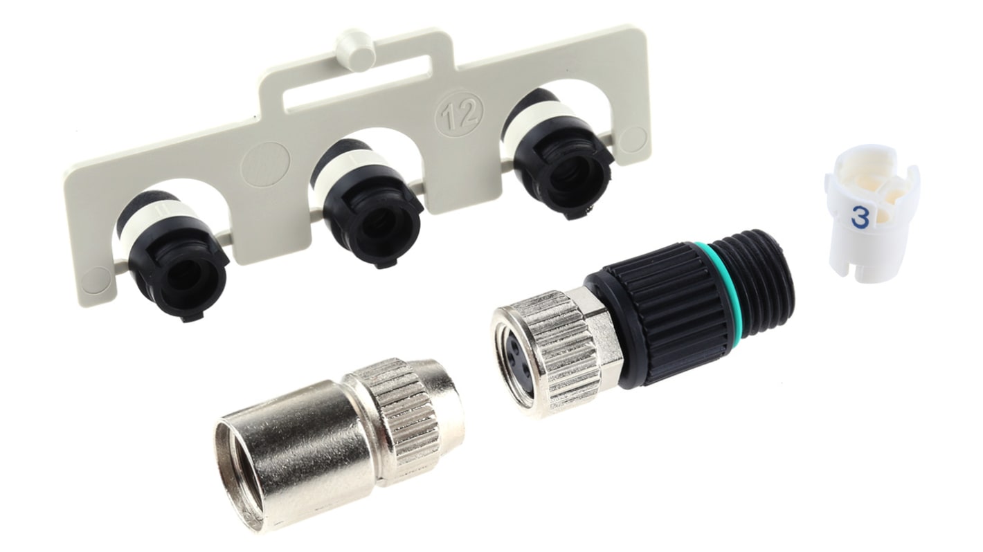 Murrelektronik Circular Connector, 3 Contacts, Cable Mount, M8 Connector, Socket, Female, IP65, IP67, 7000 Series