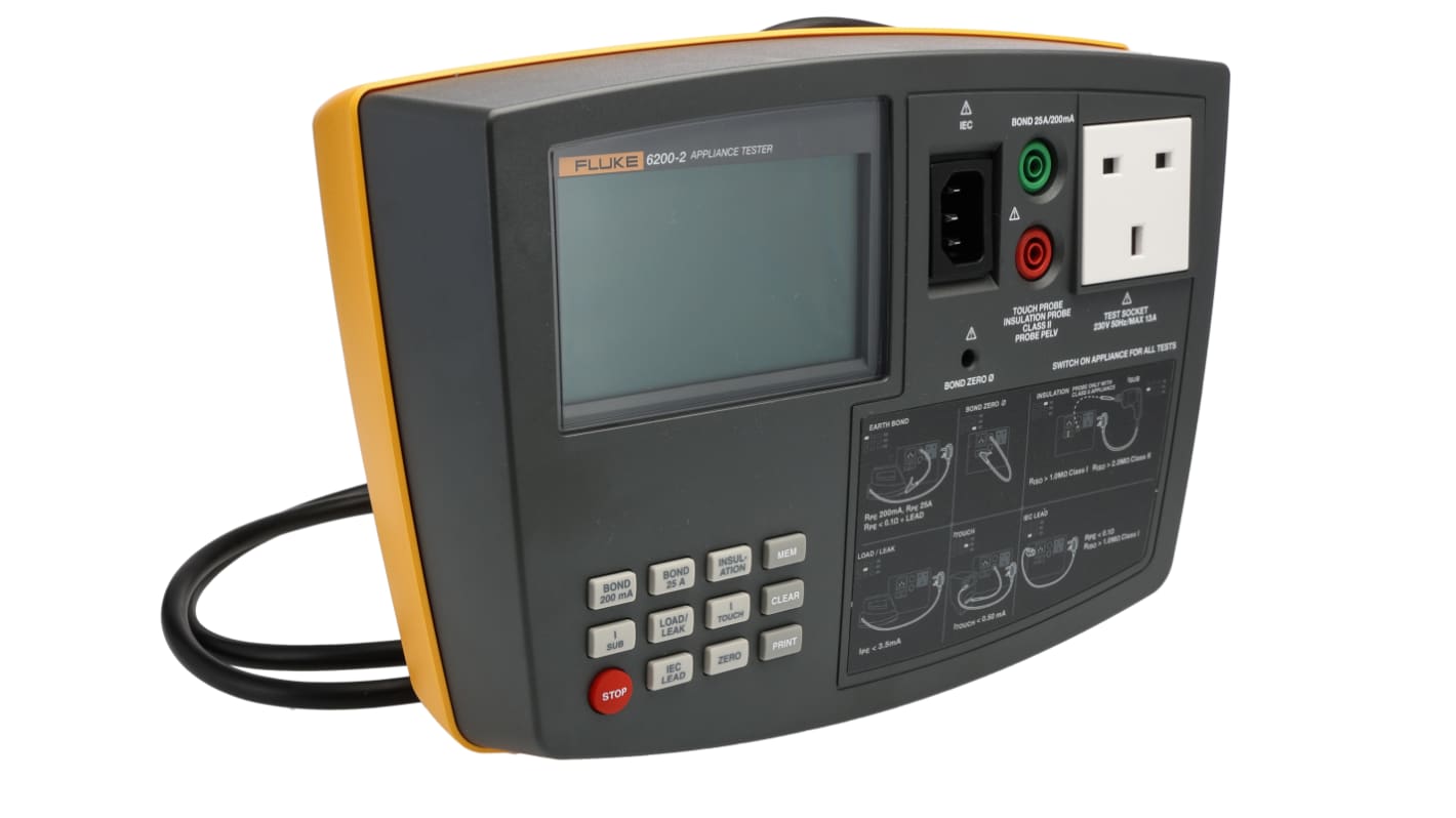 Fluke 6200-2 PAT Testing Kit, Class I, Class II Test Type