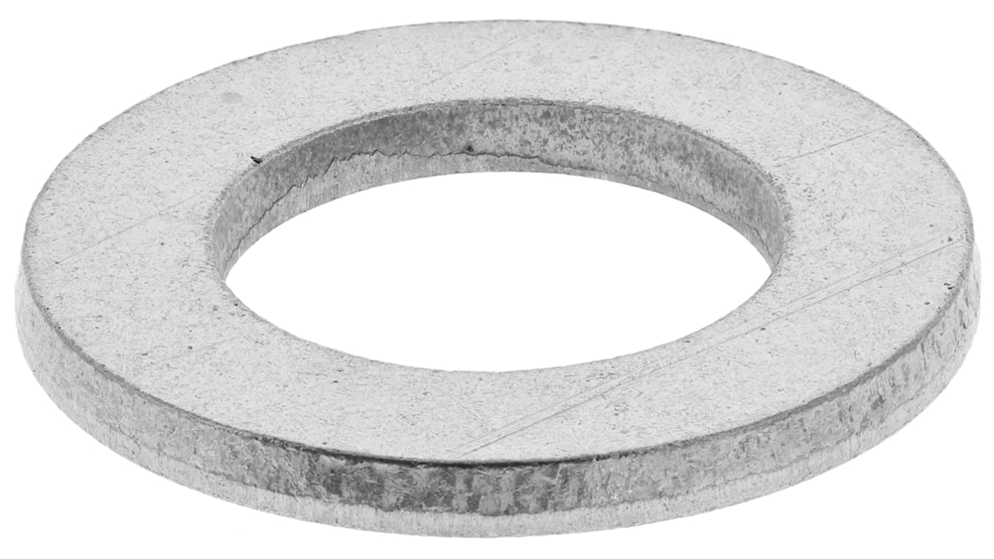RS PRO Unterlegscheiben für M16 Schrauben Glatt A2 304 Flach-, 3.0mm x 17.0mm x 30.0mm, Edelstahl