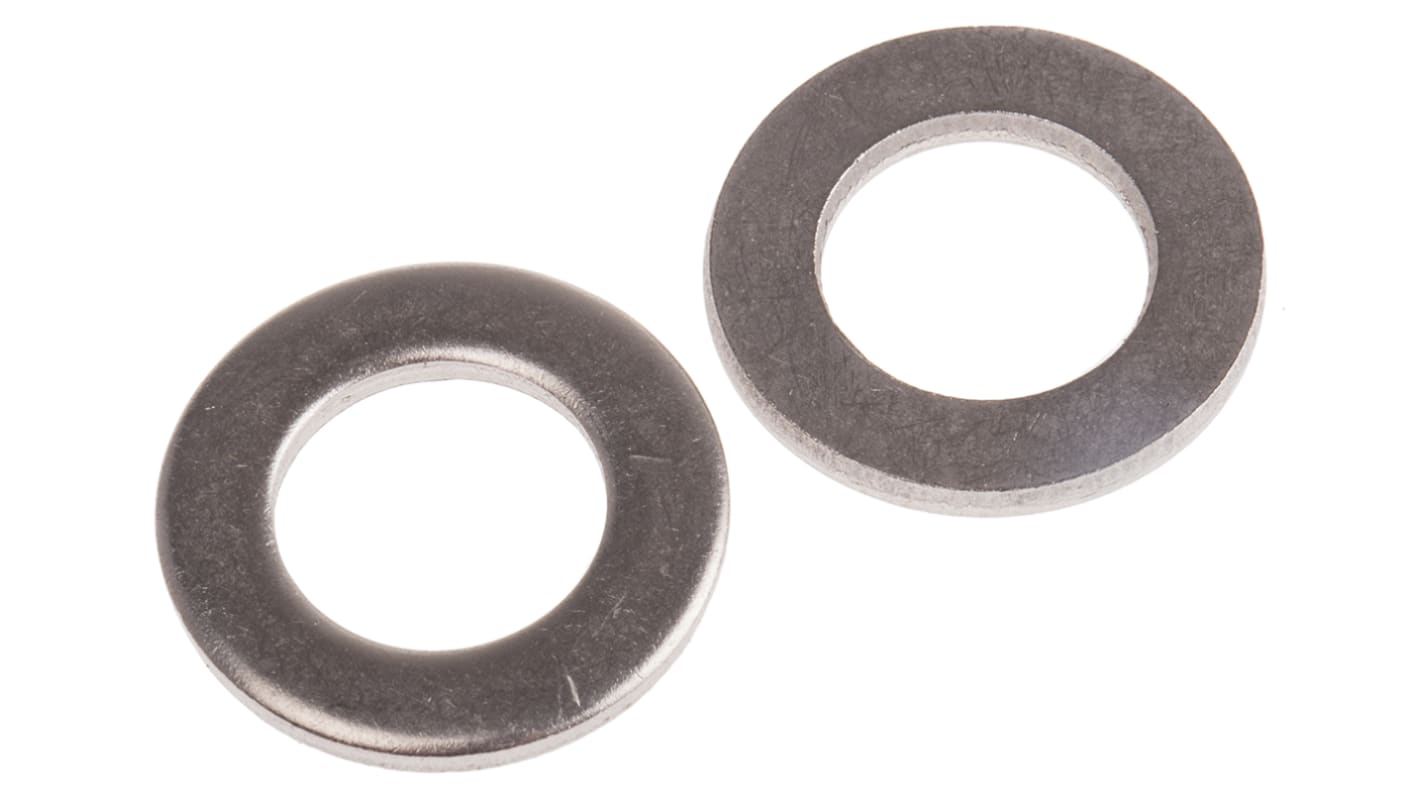 A4 316 Stainless Steel Plain Washers, M16, DIN 125A