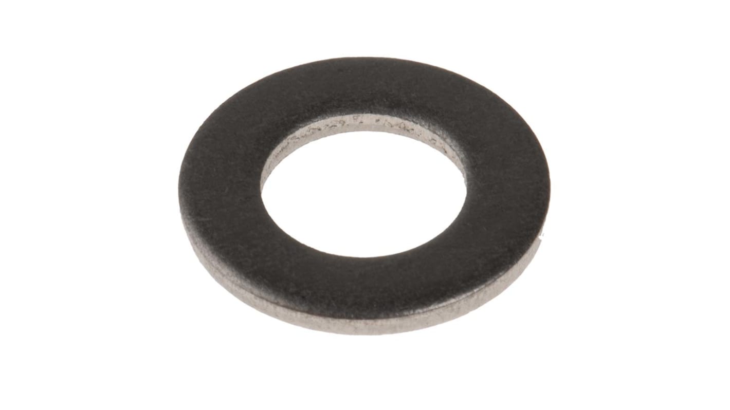 RS PRO A4 316 Stainless Steel Plain Washers, M10, DIN 125A
