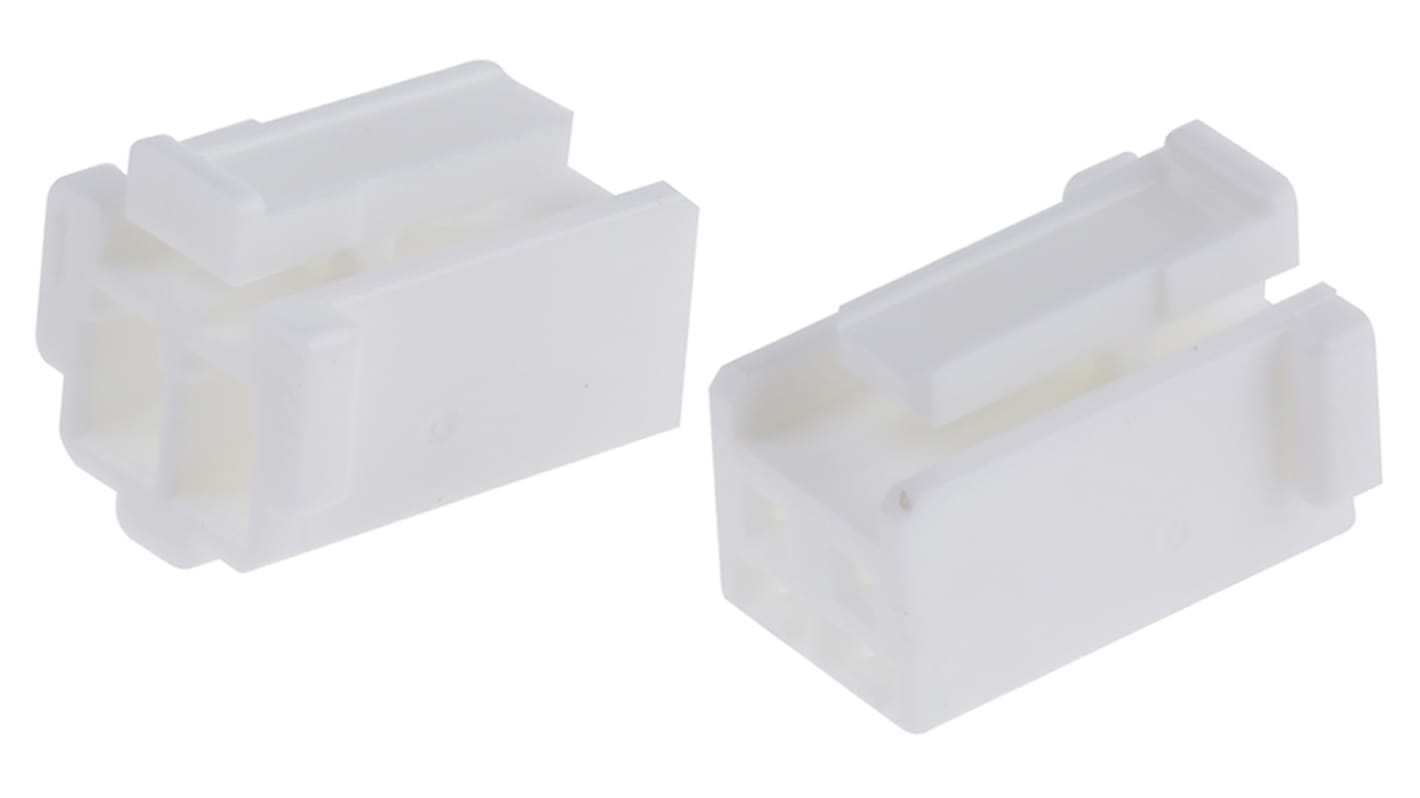 Carcasa de conector Molex 51103-0200, paso: 2.5mm, 2 contactos, , 1 fila filas, Recto, Hembra, Montaje de Cable