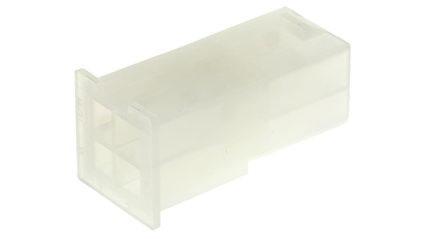 Molex, Mini-Fit Jr Male Connector Housing, 4.2mm Pitch, 4 Way, 2 Row