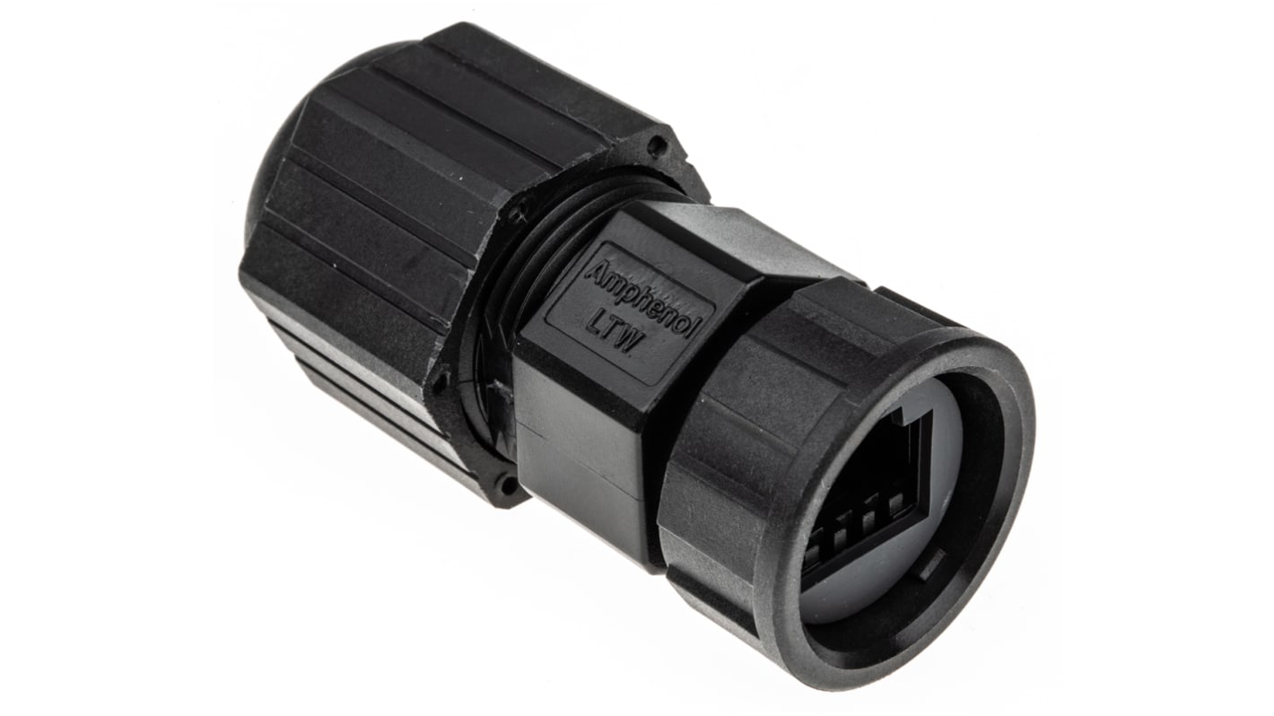 Connettore RJ45 Maschio Amphenol Industrial, Montaggio su cavo