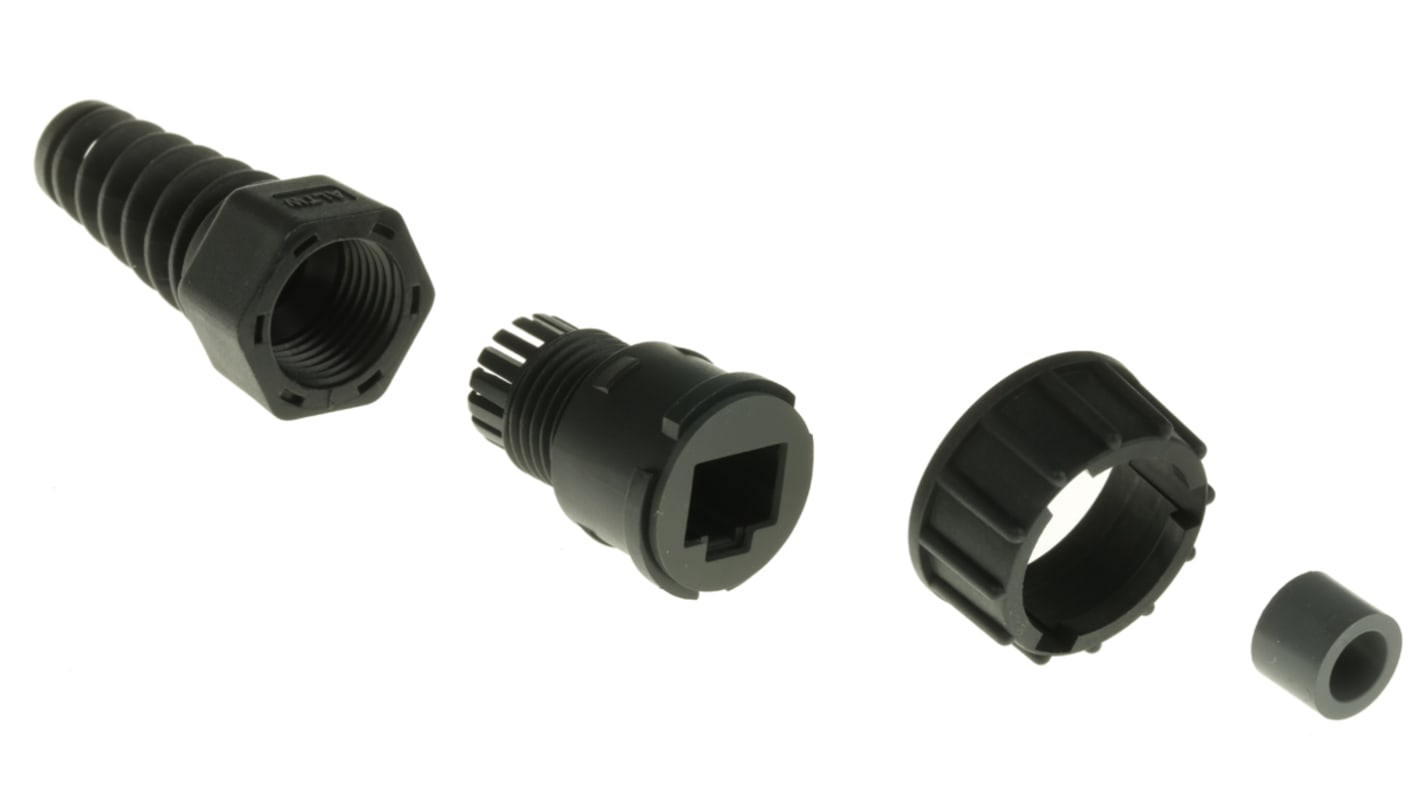Amphenol RJ45水晶头, 电缆安装, 直向, IP67, RDP系列
