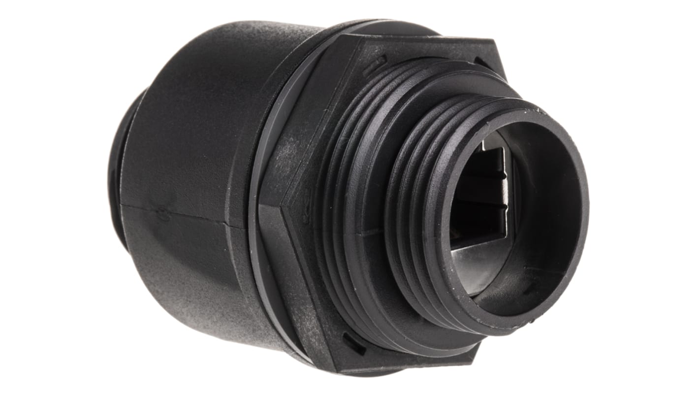 Connettore RJ45 Femmina Amphenol Industrial, Montaggio a pannello