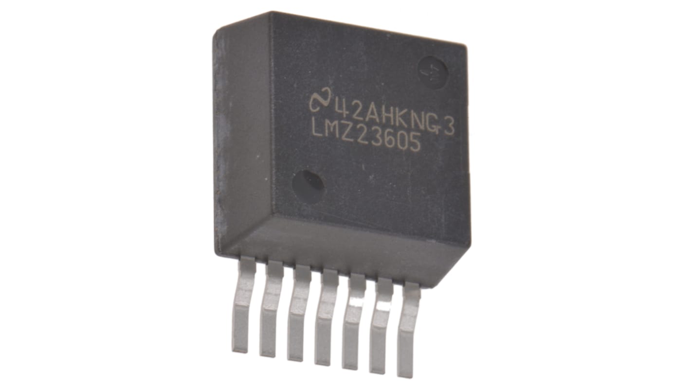 Texas Instruments, LMZ23605TZ/NOPB DC-DC Converter, 1-Channel 5A Adjustable 7-Pin, TO-PMOD