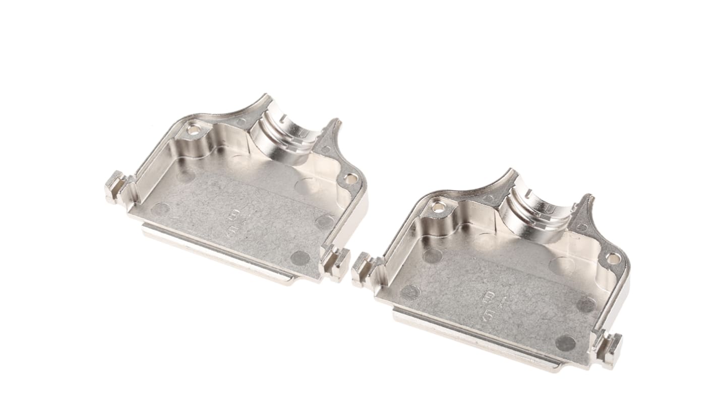 TE Connectivity Amplimite Series Zinc D Sub Backshell, 50 Way