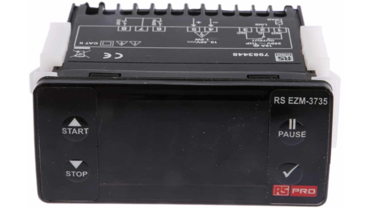 RS PRO Clamp Mount Timer Relay, 10 → 30V dc, 1-Contact, 1-Function, NC, SPST